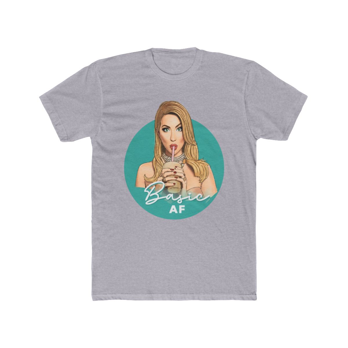 Stassi Schroeder inspired BASIC AF illustration design