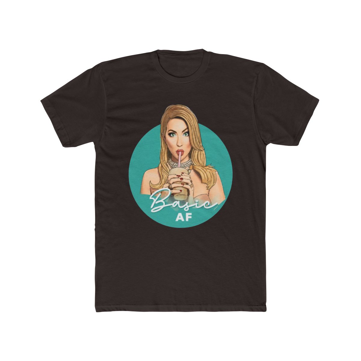Stassi Schroeder inspired BASIC AF illustration design - alternate angle 2, merchandise