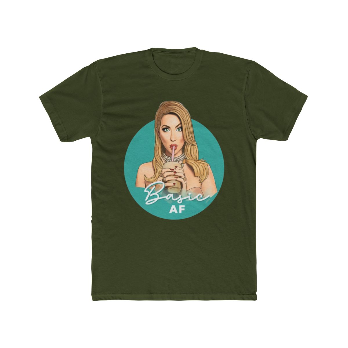 Stassi Schroeder inspired BASIC AF illustration design - alternate angle 4, merchandise